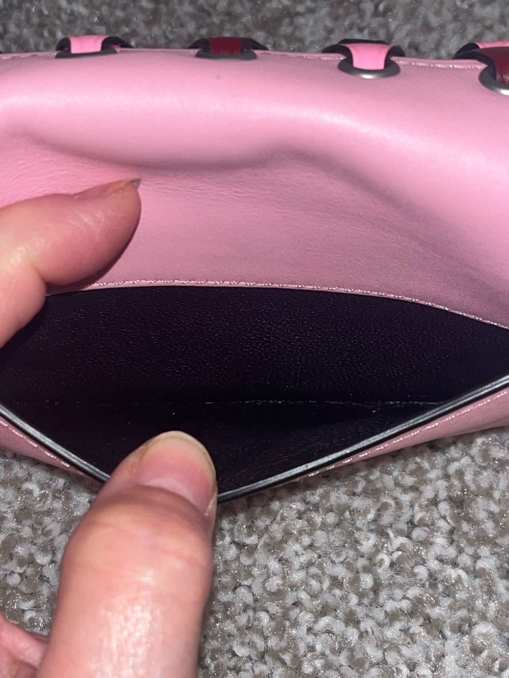 Coach Dinkier w/Colorblock Coach Link Crossbody - Picture 9 of 11